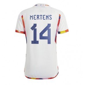 Belgija Dries Mertens #14 Gostujuci Dres SP 2022 Kratak Rukavima